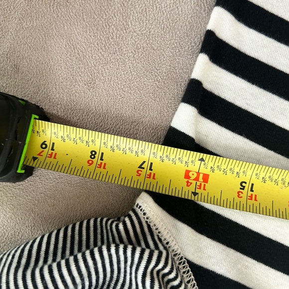 Lauren Ralph Lauren Hoodie Womes Medium White Striped LRL Sweatshirt Long Sleeve - Picture 8 of 8